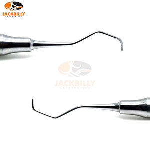 Instrumentos Dentales Periodontales Gracey Premium de Acero Inoxidable 3/4, Mango Hueco, Herramientas de Ortodoncia, Cirugía Oral Manual, MOL Jack - Product Image 2