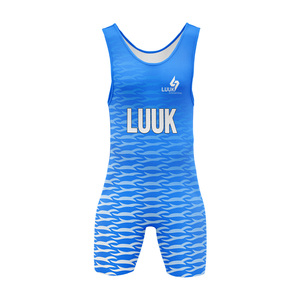 Custom Wrestling <b>Singlet</b> Premium Quality Sublimated Compression Fit Breathable Team Uniform OEM ODM Wholesale Manufacturer - Product Image 1