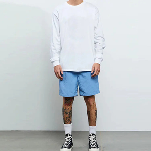 Pantalones Cortos de Moda Masculina Personalizados, Corte Holgado, Algodón, Cordón Ajustable, Ropa Casual, Fabricante de Ropa OEM - Product Image 1