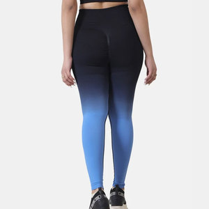 Leggings de sport pour femmes, nouveau design, multicolores, personnalisables, taille mi-haute, compression légère, élastiques, effet froncé et rehausseur de fessier - Product Image 2