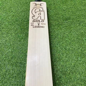 Bate de Cricket y Béisbol de Mimbre Inglés al por Mayor, Ligero, con Punta de Acero, Embalaje Personalizado, Blanco, para Entrenamiento y Partidos - Product Image 3