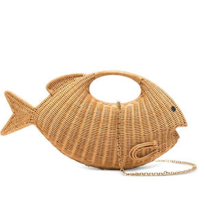 กระเป๋าหวายถักมือขนาดเล็กสำหรับเด็กผู้หญิง - Product Image 3