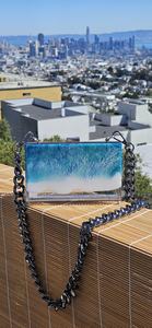 Bolso Transparente Aprobado para Estadios, Cartera Transparente para Conciertos, Bolso de Noche de Resina Acrílica con Arte Oceánico, Bolso Transparente para Eventos, Atuendo para Festivales - Product Image 3