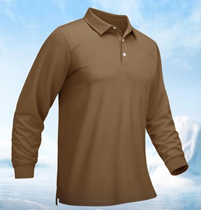 Polo homme coupe classique à manches courtes, en coton respirant, personnalisable avec logo de marque - Product Image 4