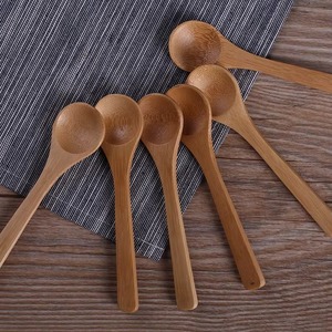 Natural Bamboo Wooden Spoons Korean Design REHMAN CRAFT Eco Friendly Reusable <b>Mirror</b> Polish 5mm Thickness Tea Coffee Dessert - Product Image 2