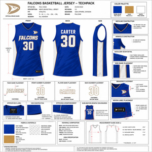 LIONS Basketball Jersey Blue White Gold Sublimated V-Neck Tank <b>Top</b> Men Adult Moisture Wicking 100% Polyester <b>Mesh</b> - Product Image 5