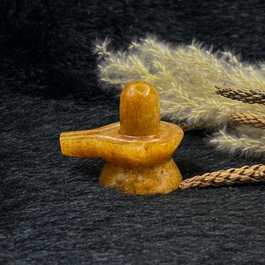 Aventurine Jaune Naturelle Sculptée en Forme de Shivling, Cristal de Guérison Shiva Lingam pour Reiki, Décoration Spirituelle pour la Maison, Vente en Gros - Product Image 4