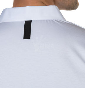 Chemise à manches longues pour homme, coupe classique, col rond, couleur unie, 100% coton, séchage rapide, respirante, impression personnalisée - Product Image 4