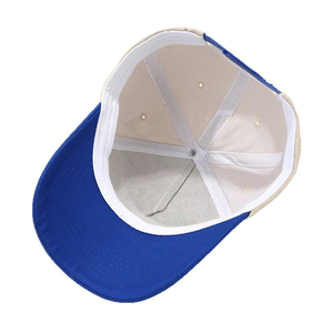 Casquette de baseball unisexe personnalisable avec logo, en coton bicolore, réglable, brodée, pour le sport, décontractée, mode et plein air - Product Image 6