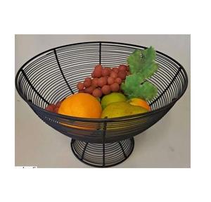 Custom Styles Fruit Ware <b>Basket</b> Best Attractive Home Hotel Table Fruit <b>Basket</b> black Plated Color Price <b>Large</b> <b>Basket</b> Party Use - Product Image 3