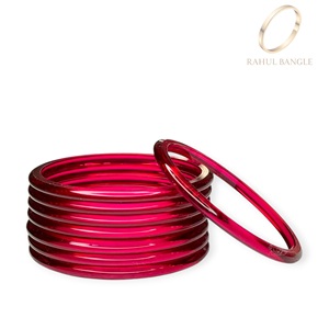 Viral Fashion Style High Quality Pink Jelly Acrylic <b>Bangles</b> for Women and Girls Wholesale Price Global Export - Product Image 2