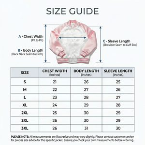 Veste de sport en satin personnalisée pour femmes |   Blouson bomber rose et blanc à manches raglan de haute qualité |   Veste Letterman slim fit pour la danse - Product Image 6
