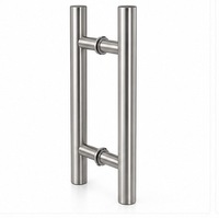 Poignées de tirage en forme de H de qualité professionnelle, finition de surface lisse, design ambidextre, garantie de 3 ans, utilisation pour portes, personnalisable