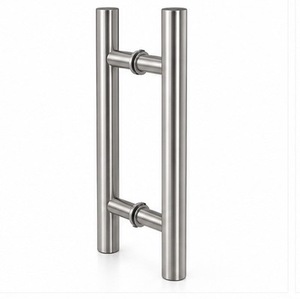 Poignées de tirage en forme de H de qualité professionnelle, finition de surface lisse, design ambidextre, garantie de 3 ans, utilisation pour portes, personnalisable - Product Image 2