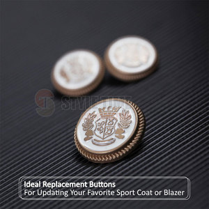 Stylish Premium Finish With Durable Structure And Detailed Craftsmanship For Apparel Manufacturing Steel <b>Buttons</b> - Product Image 4