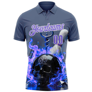 เสื้อโปโลโบว์ลิ่งพิมพ์ลายตามสั่ง ลดราคาพิเศษ พร้อมปักโลโก้ แขนสั้น สำหรับทีมชาย หญิง และเยาวชน  รับผลิตเสื้อทีม - Product Image 1