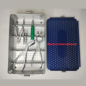 Ensemble de coupe-mailles et plieuses manuels en acier inoxydable de haute qualité Bisons pour la chirurgie générale et les instruments chirurgicaux maxillo-faciaux - Product Image 1