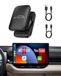Adaptateur sans fil Android Auto/CarPlay compatible YouTube/<span class=keywords><strong>Netflix</strong></span>/Google/carte TF, boîte Android AI pour voiture, boîte de streaming - Product Image 1