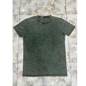 T-shirt délavé à l'acide, prix de gros du fabricant, 100% coton pur, vintage, coupe oversize, personnalisable avec logo, pour homme, de BD - Product Image 1