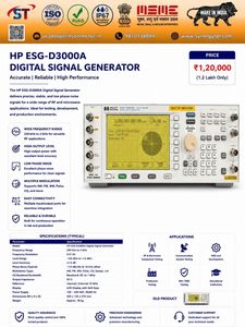 HP ESG-D3000A <b>Digital</b> Signal Generator 250kHz-3GHz Vector Signal Source RF <b>Microwave</b> Testing Equipment - Product Image 1