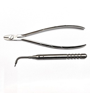 Coupe-bandes matricielles dentaires réutilisables en acier inoxydable, instrument chirurgical manuel, poignée ergonomique, certifié CE Classe I, 3 mors, garantie 2 ans - Product Image 2