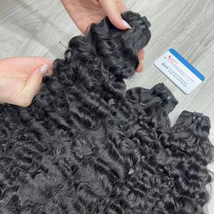 ผมต่อแบบพรีเมียม สไตล์เบอร์มีสเคิร์ล สีดำธรรมชาติ ผมแท้เวียดนาม หลายขนาด พร้อมส่ง - Product Image 1