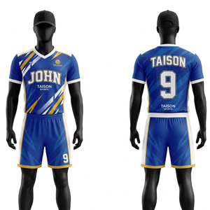 Uniforme de Voleibol Premium de Poliéster y Spandex, 150 GSM, Transpirable, Color Morado, con Paneles Impresos por Sublimación y Diseño de Logotipo Personalizado - Product Image 2