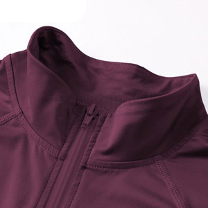 Women's Trendy Printed <b>Zip</b> <b>up</b> Yoga Jacket Slim Fit Lightweight Quick Dry Sportswear Outdoor Running Track Fitness Gym Activewear - Product Image 4