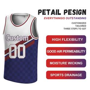 Custom Design Sublimation Printed Basketball Jerseys Lightweight Breathable Polyester Team Uniform for Summer Training Matches - Product Image 5