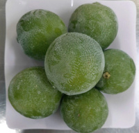 IQF Diepvries Gehele Zaadloze Lime Premium Kwaliteit Verse Citrus Vacuüm Verpakt HACCP Gecertificeerd voor Commercieel Voedselgebruik
