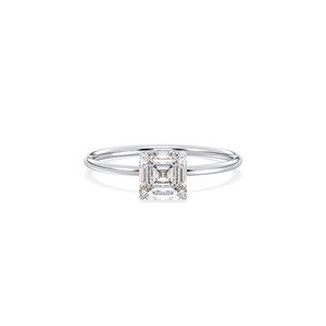 Bague halo cachée en argent sterling 925 certifiée GRA, prix de gros REYES, pour femmes, bijoux fins hip hop. - Product Image 2