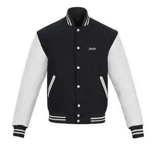 고품질 100% 도매 S 일반 사용자 정의 로고 야구 레터맨 대표팀 재킷 남성용 좋은 품질