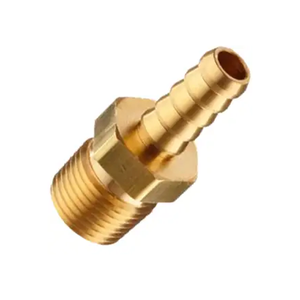 Brass Air <b>Hose</b> Barb Fittings with <b>1</b>/8 <b>1</b>/4 3/8 and <b>1</b>/2 <b>Inch</b> Threaded Connections for Pneumatic Systems - Product Image 5