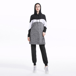 Ensemble de maillot de bain 2 pièces pour femmes, vêtements de sport modestes musulmans décontractés pour la remise en forme et le quotidien - Product Image 2