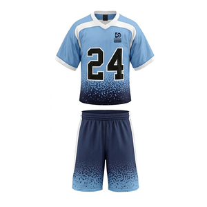 Conjuntos de Uniformes de Lacrosse de Manga Corta Personalizables, Duraderos y de Alta Calidad con Impresión por Sublimación Personalizada, 100% Poliéster - Product Image 1
