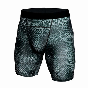 Custom Logo <b>Compression</b> Men <b>Shorts</b> Plus Size Athletic Sports Workout Running Men Gym <b>Compression</b> <b>Shorts</b> With Pockets - Product Image 5