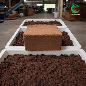Bloque de Fibra de Coco de 5 kg, Reemplazo del Suelo que Ahorra Agua, para Jardinería y Crecimiento de Plantas, India, Tamil Nadu - Product Image 2