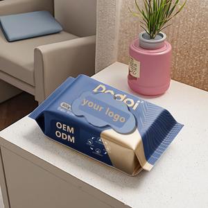 Paquete de toallitas húmedas para bebés – Gruesas, suaves, sin alcohol, hipoalergénicas, ideales para viajes, perfectas para limpiar pañales, manos y cara - Product Image 4