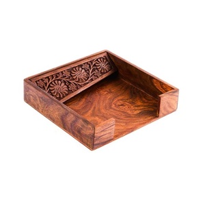 Portapañuelos de Madera, Diseño Moderno, Acabado Natural, Ecológico - Product Image 6