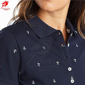 เสื้อโปโลผู้หญิงผ้าเนื้อนุ่มสบาย ดีไซน์ทันสมัย เหมาะสำหรับใส่ในชีวิตประจำวันและลุคสไตล์คนเมือง - Product Image 5