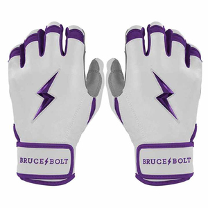 Guantes de Bateo de Béisbol Juveniles Originales Bruce Bolt, Fabricados en Cuero Suave Antideslizante, Guantes de Entrenamiento para Jugadores de Equipo, OEM al por Mayor - Product Image 1