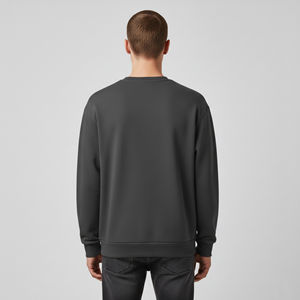 Sudadera con Cremallera para Hombre, de Alta Calidad, 100% Algodón, con Apliques Personalizados, Logotipo Bordado e Impreso, Diseño Bicolor, Corte Holgado y Extra Grande - Product Image 6