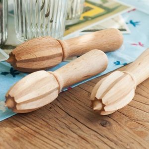 Wooden Lemon Reamer Hand Juicer <b>Tool</b> For Fresh Citrus Juice Extraction In Kitchen Cooking And Baking Use - Product Image 1