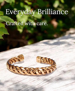 สร้อยข้อมือแม่เหล็กสแตนเลสสตีลชุบสีดำลายคู่รัก ได้รับการรับรองจากผู้ผลิตภายนอก ดีไซน์คลาสสิก - Product Image 3