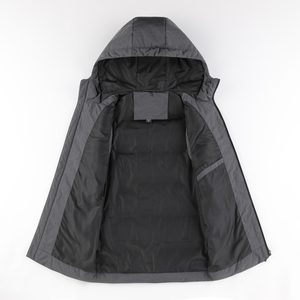 Chaqueta Softshell Personalizada de Invierno para Hombre con Chaleco de Forro Polar, 100% Poliéster, Chaleco Acolchado Cortavientos - Product Image 4