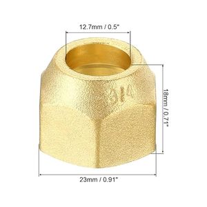 Écrou hexagonal en laiton M6 M8 M10 à filetage NPT, bouchon d'étanchéité résistant à la corrosion, forgé haute pression, en pouces, fourni par l'usine - Product Image 2