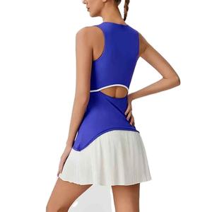 Top Fresh Active Wear Breathable Flexible Lightweight Smooth Modern Elegant Agility <b>Skirt</b> Top Women Tennis Uniform - Product Image 4