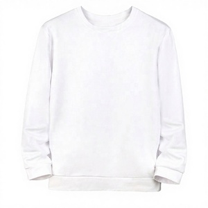 Sweat-shirts pour hommes en molleton polyester/coton respirant, à séchage rapide, taille plus, col rond, imprimé personnalisé, poche brodée - Product Image 2