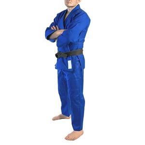 Uniforme de karaté de compétition en coton 100% durable, 220g, coutures robustes, coupe confortable, flexible, qualité supérieure, vente en gros - Product Image 3