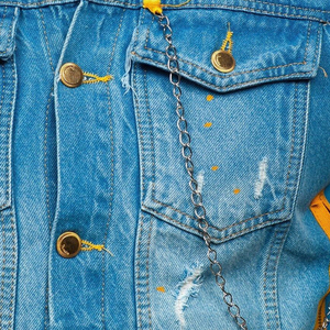 Vestes en jean pour hommes, vêtements décontractés sur mesure, confortables et respirants, vêtements d'hiver en jean pour hommes - Product Image 6